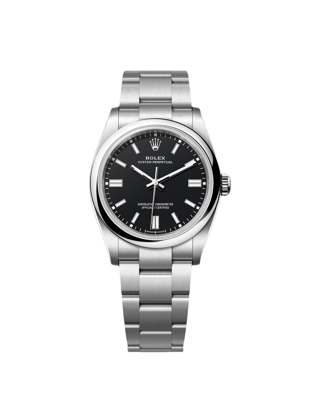 【1:1 Super Clone】 Oyster Perpetual 36mm 126000-0014 Black Dial Oyster Stainless Steel Bracelet
