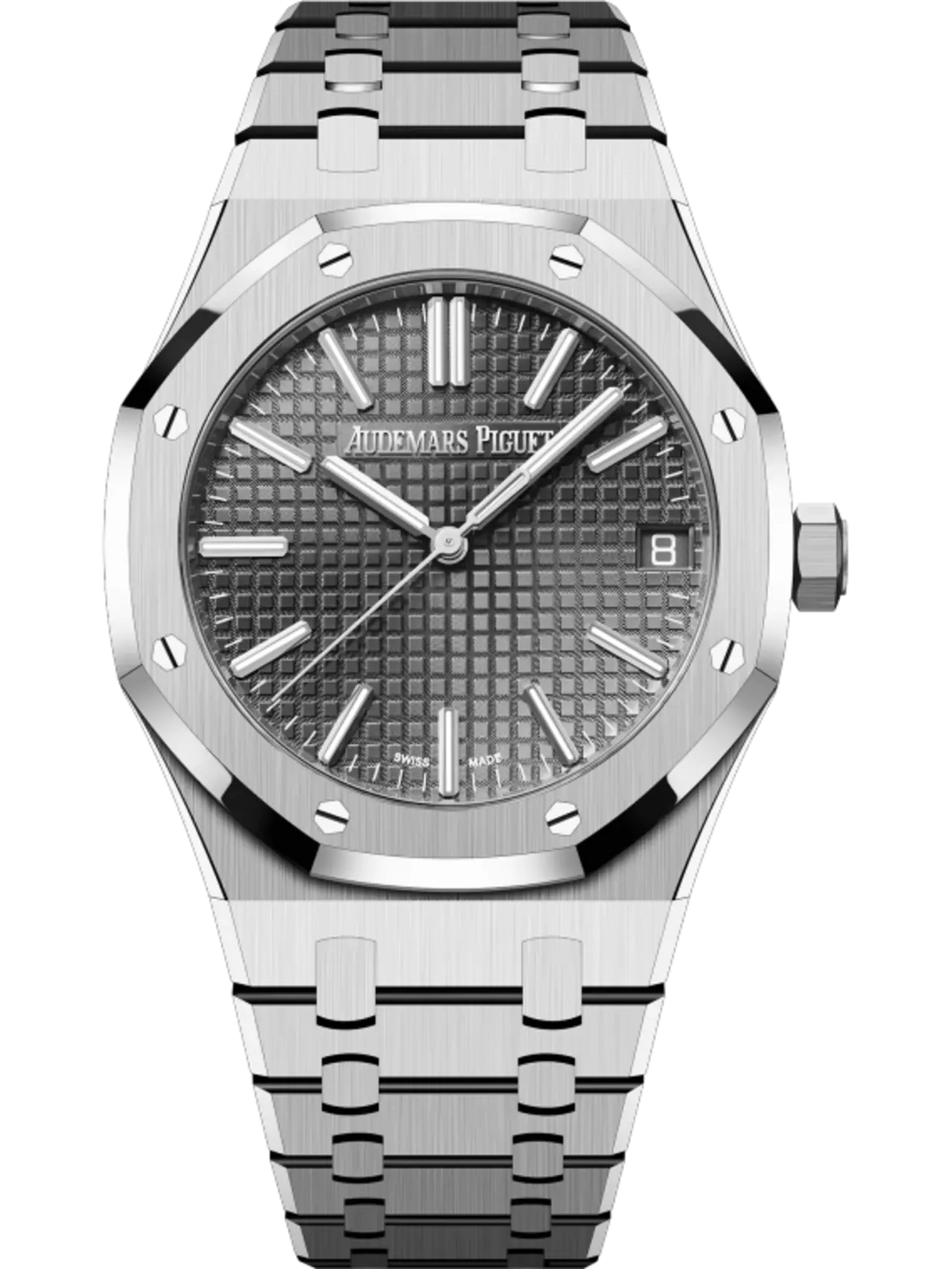 【1:1 Super Clone】A&P ROYAL OAK Grey Dial 41mm