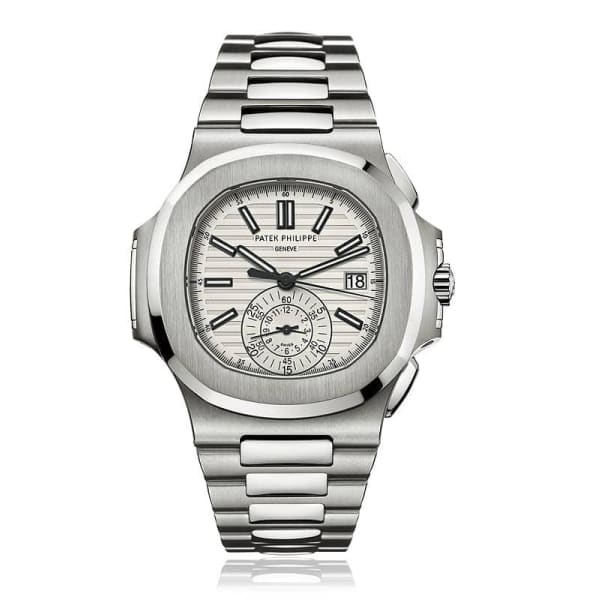 【1:1 Super Clone】Patek Philippe Nautilus Silver Dial Men's Watch 5980/1A-019
