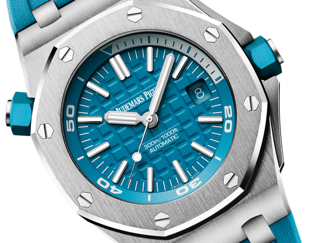 【1:1 Super Clone】A&P OFFSHORE DIVER Turquoise Blue Dial 42mm