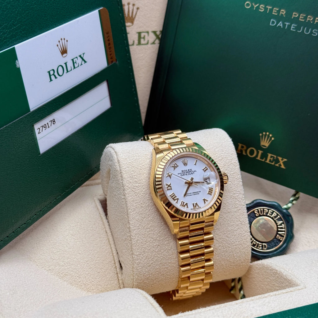 【1:1 Super Clone】 Lady-Datejust 28mm 279178 White Dial
