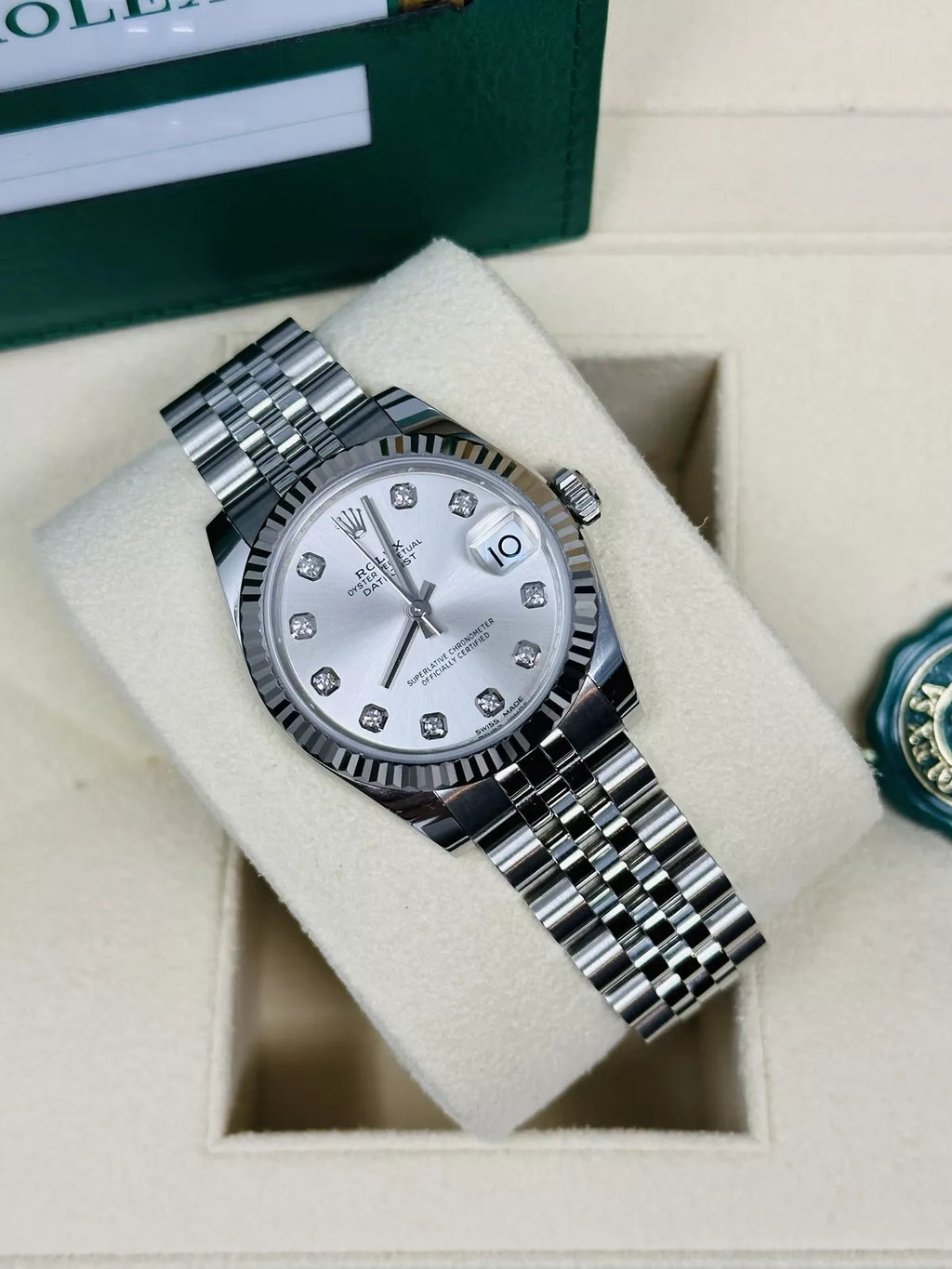 【1:1 Super Clone】 Datejust m278274-0029/0030 Silver 31mm Dial Oyster Watch