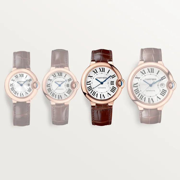 【1:1 Super Clone】BALLON BLEU Rose Gold 36mm