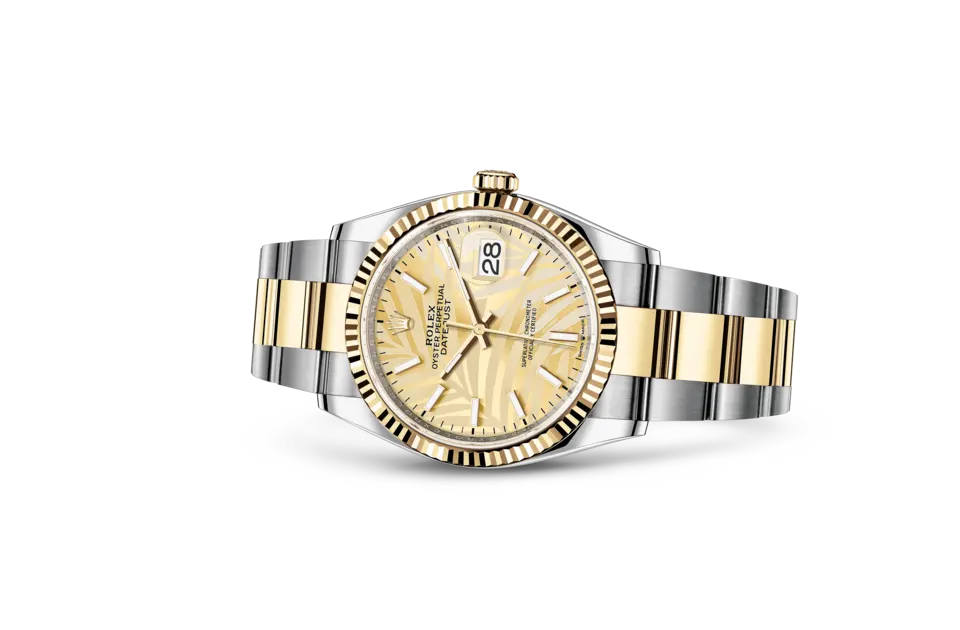 LadyRolex Datejust36，126233-0038 Golden