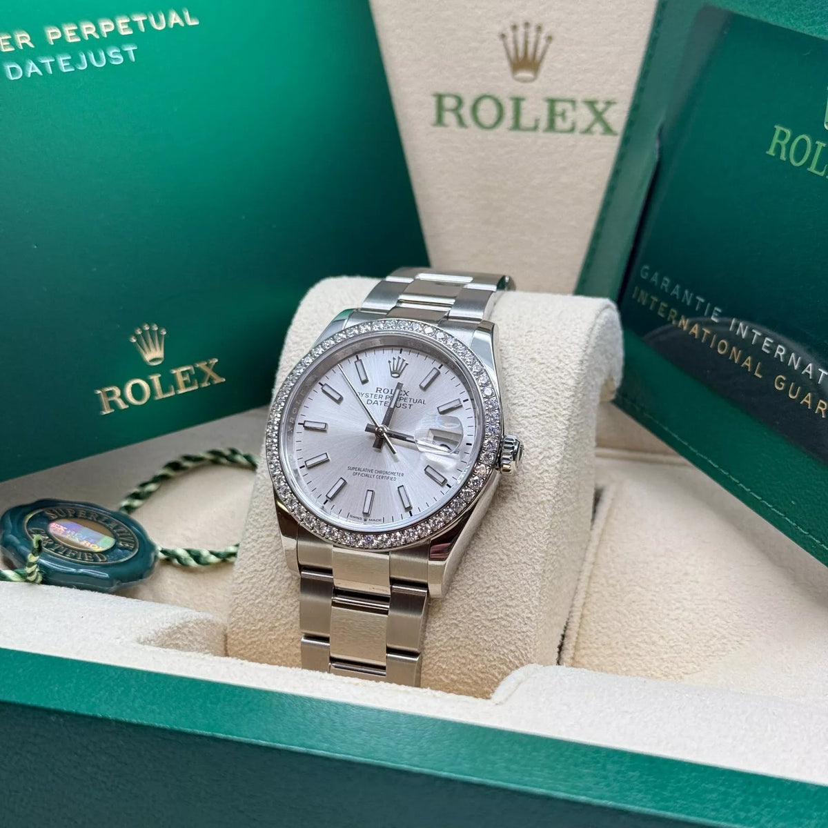 【1:1 Super Clone】  Datejust 36mm 126284 Silver Dial  Watch