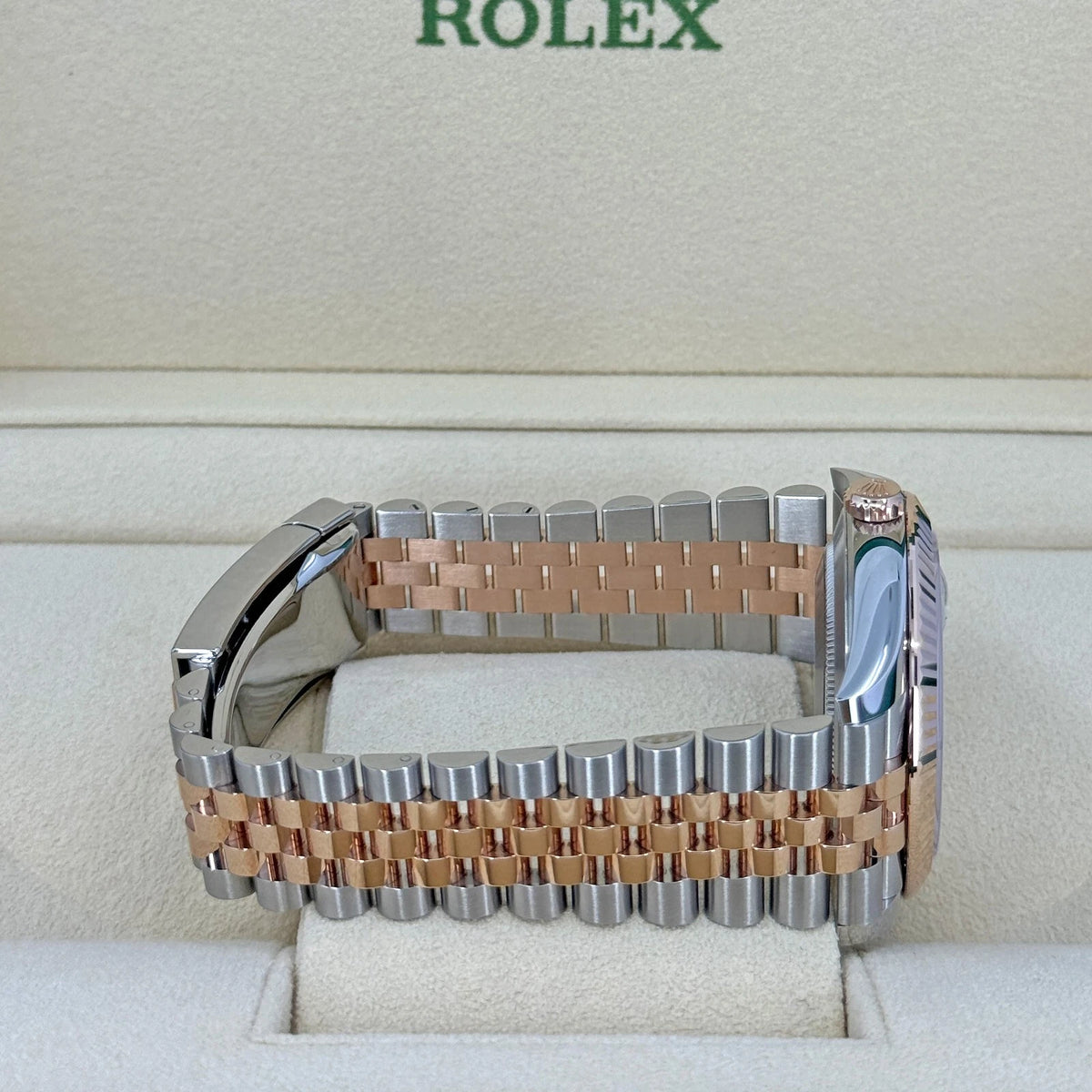 【1:1 Super Clone】 Datejust 41mm 126331 MOP Diamond Jubilee Steel and Rose Gold Watch