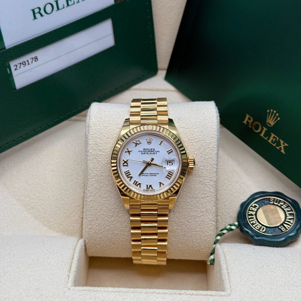 【1:1 Super Clone】 Lady-Datejust 28mm 279178 White Dial