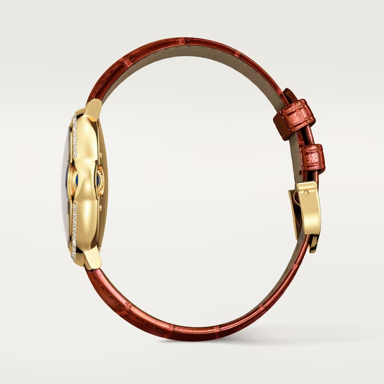 【1:1 Super Clone】BALLON BLEU Diamond Yellow Gold 33mm
