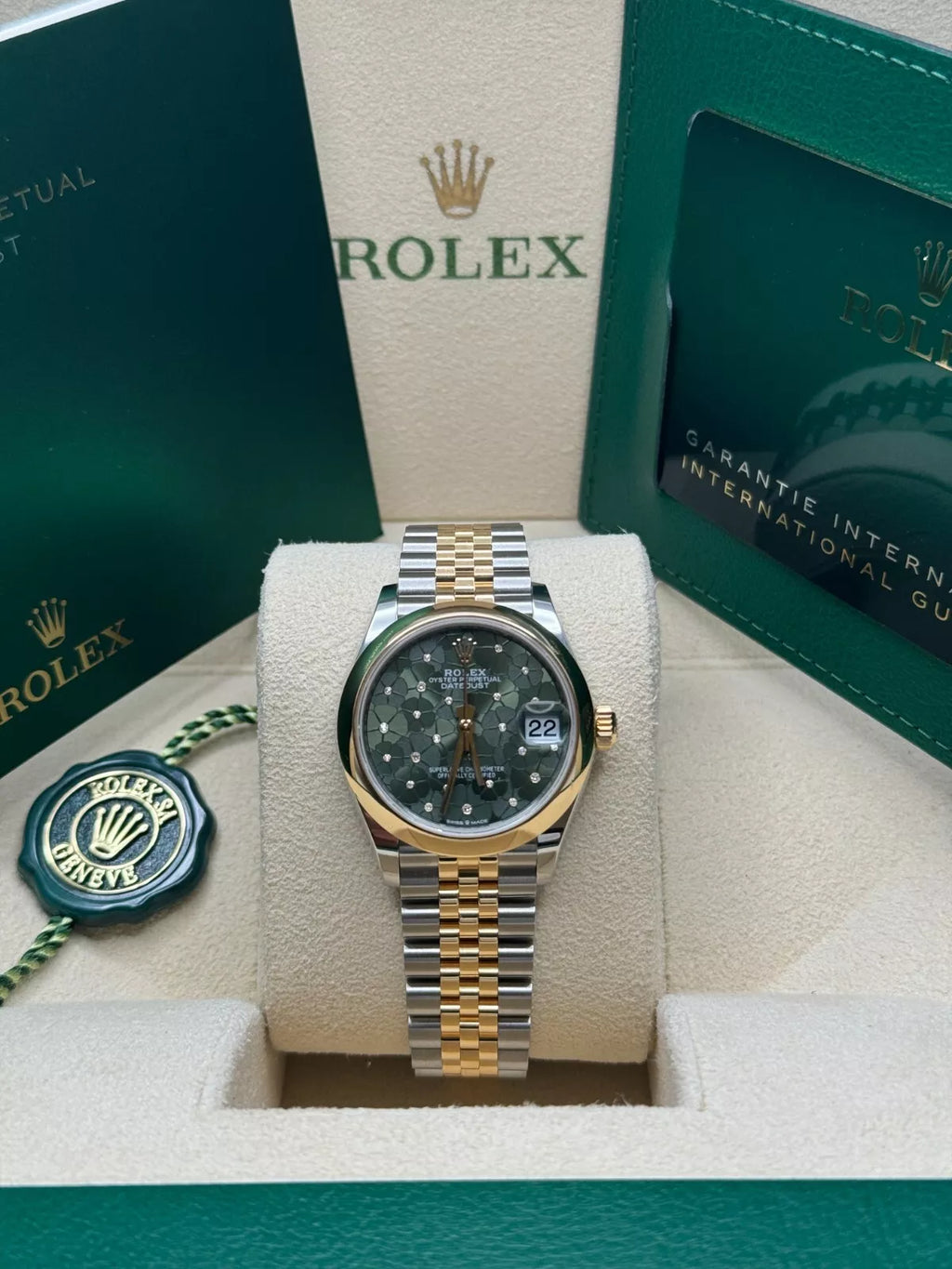 【1:1 Super Clone】 Datejust m278243-0031/0032 31mm Green Dial watch