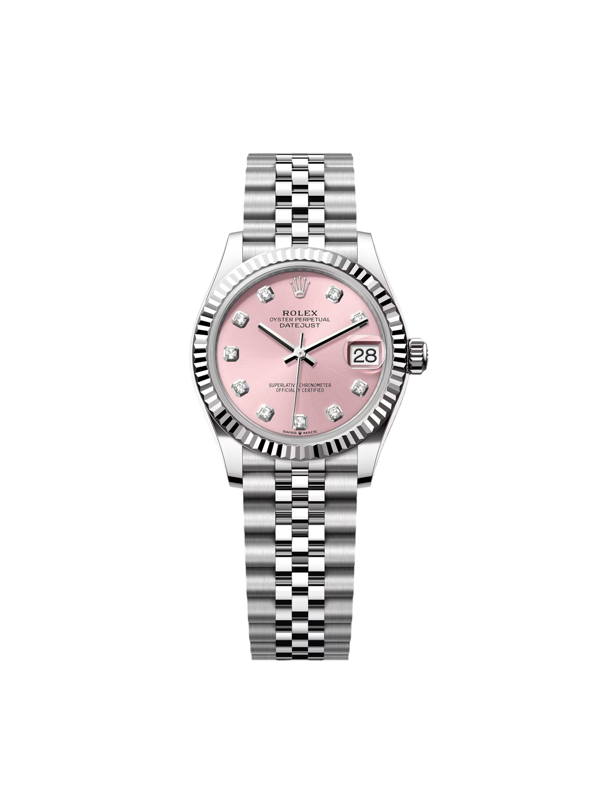 【1:1 Super Clone】 Datejust m278274-0031/0032 Pink 31mm Dial Oyster Watch