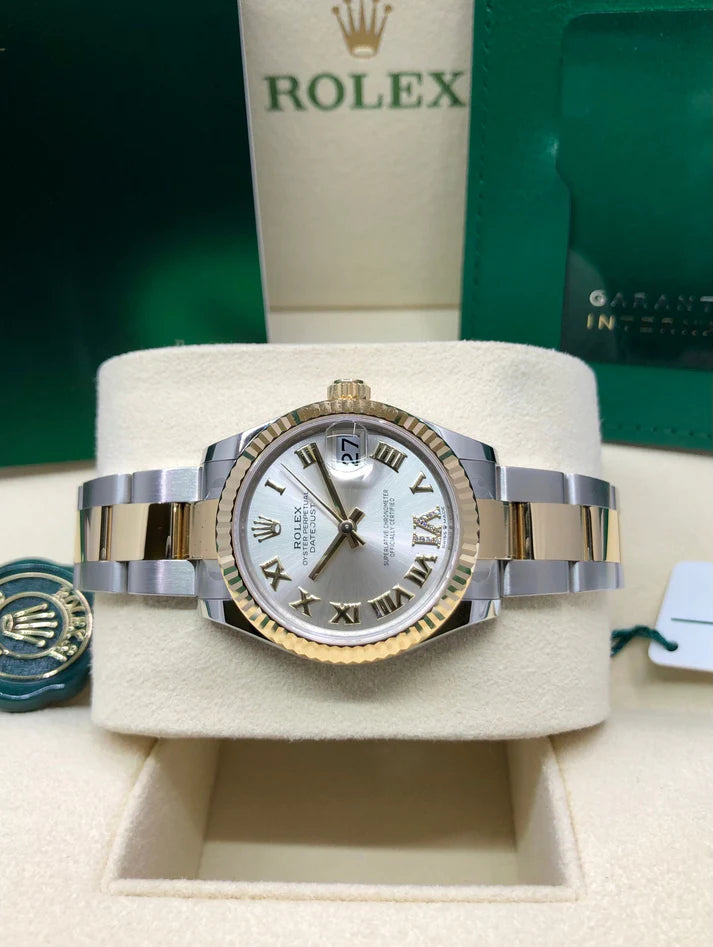 【1:1 Super Clone】 Datejust m278273-0003/0004 31mm Silver Dial Stainless Steel and Yellow Gold Oyster Watch