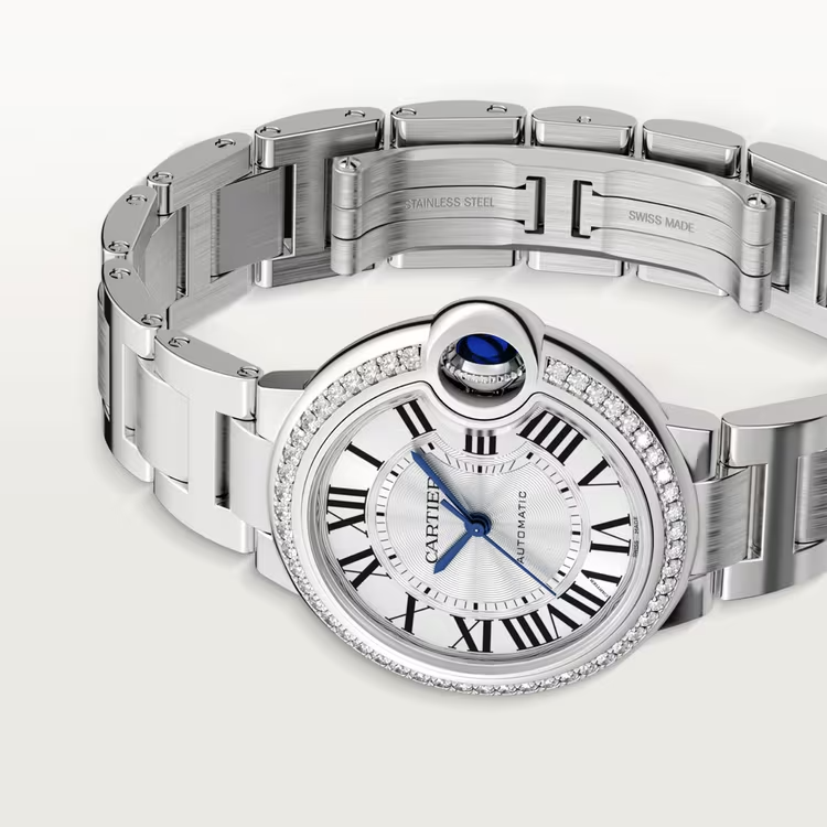 【1:1 Super Clone】BALLON BLEU Diamond Bezel 33mm