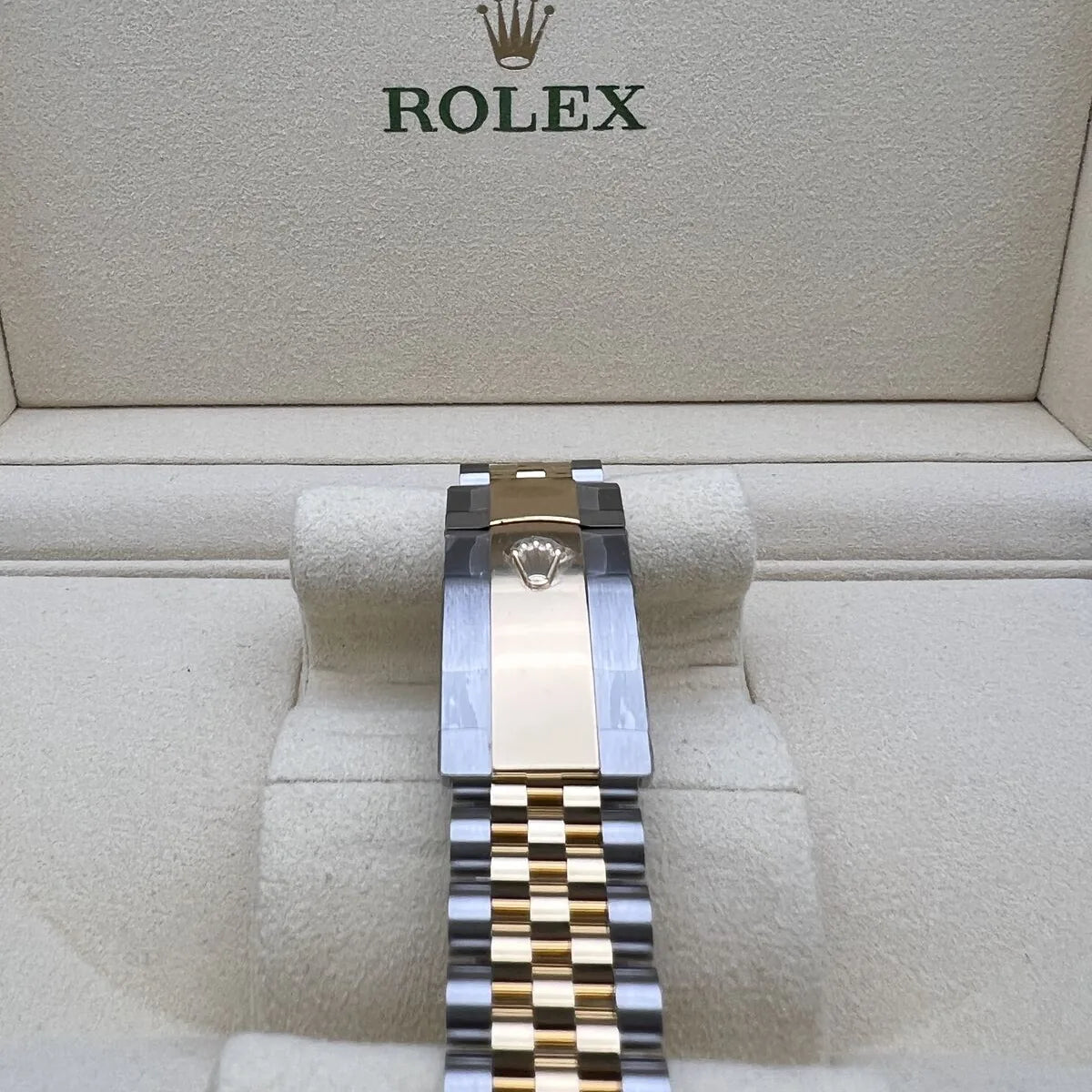 【1:1 Super Clone】 Datejust 41mm 126303 Black Index Jubilee 41mm Steel and Yellow Gold Mens Watch