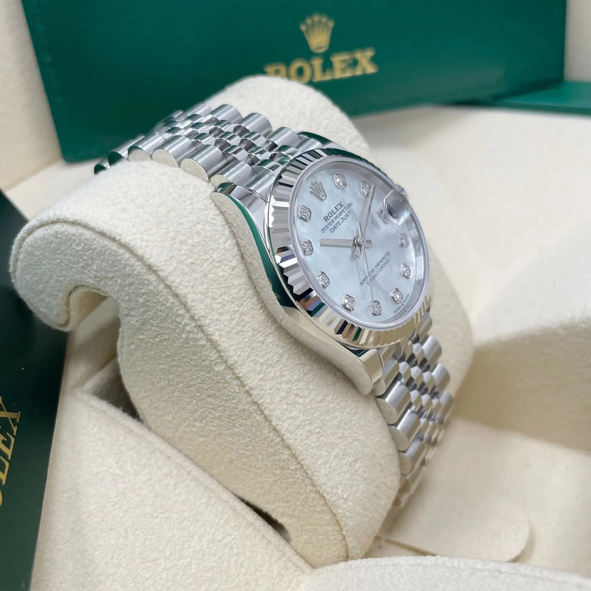 【1:1 Super Clone】 Datejust m278274-0005/0006 31mm Mother-of-Pearl 31mm Dial Oyster Watch