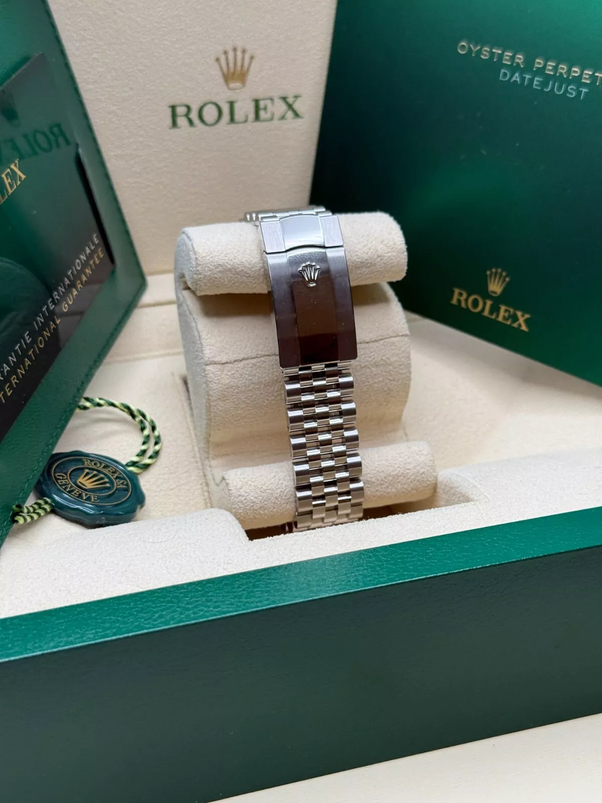 【1:1 Super Clone】  Datejust 41mm  White Index Oyster Stainless Steel Men’s Watch - 126334
