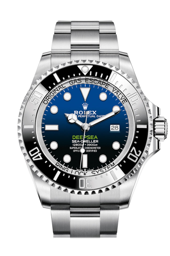 🔥Hot Sale🔥【1:1 Super Clone】Rolex Deepsea Sea-Dweller D-Blue 44 Dial Automatic Men's Stainless Steel Oyster Watch 126660