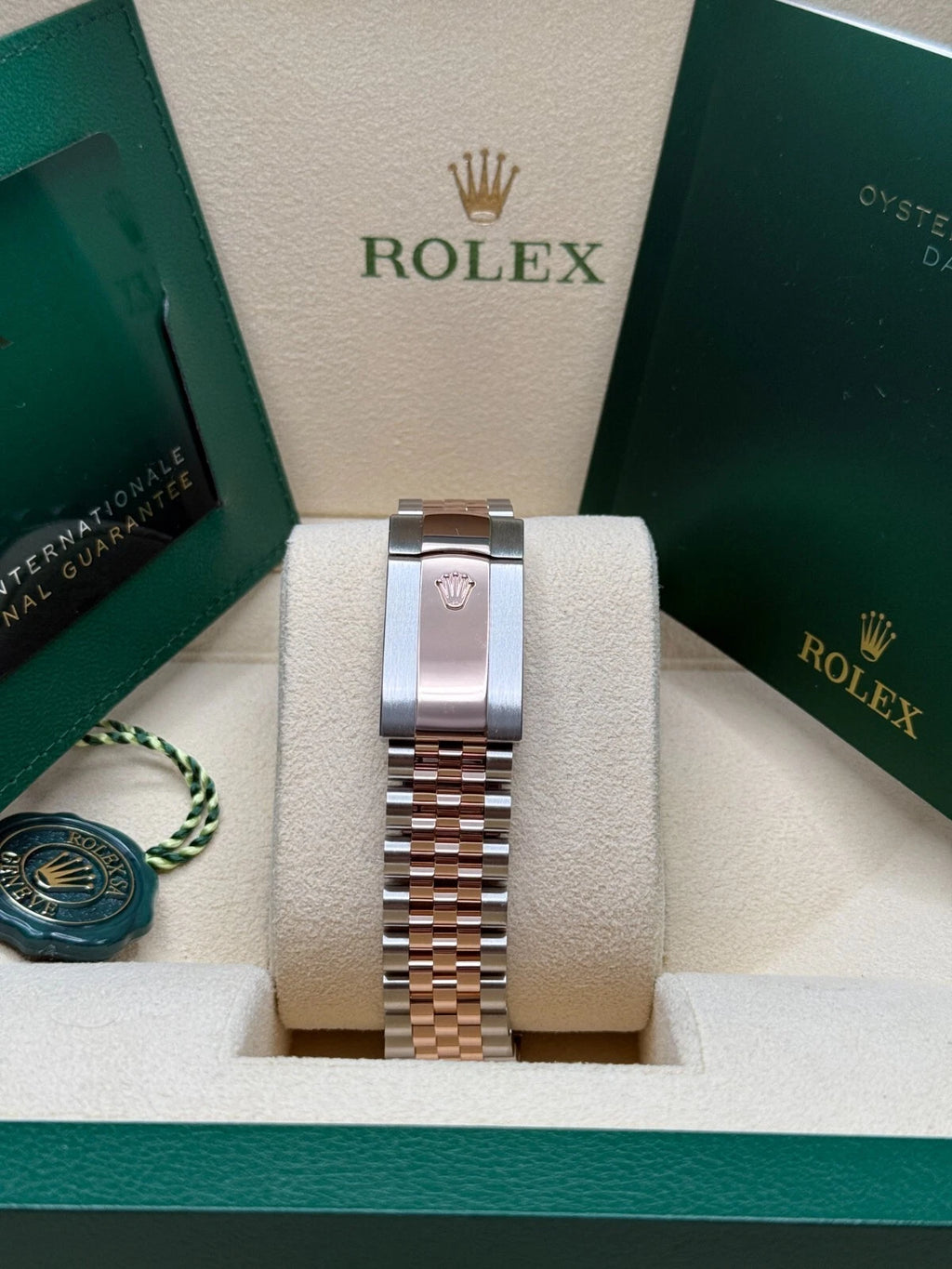 【1:1 Super Clone】  Datejust 36mm 126281 Silver Palm Motif Diamond Dial Oyster Bracelet