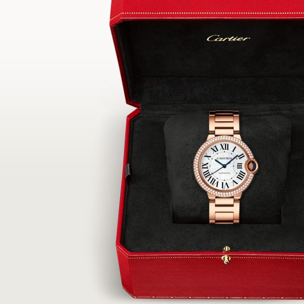 【1:1 Super Clone】BALLON BLEU Diamond Rose Gold 36mm