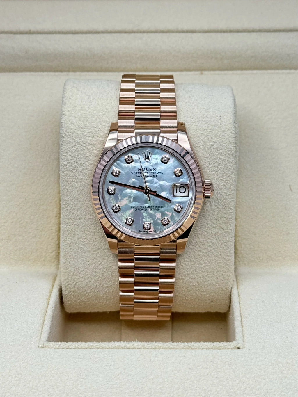 【1:1 Super Clone】 Datejust m278275-0009 Mother-of-Pearl 31mm Dial