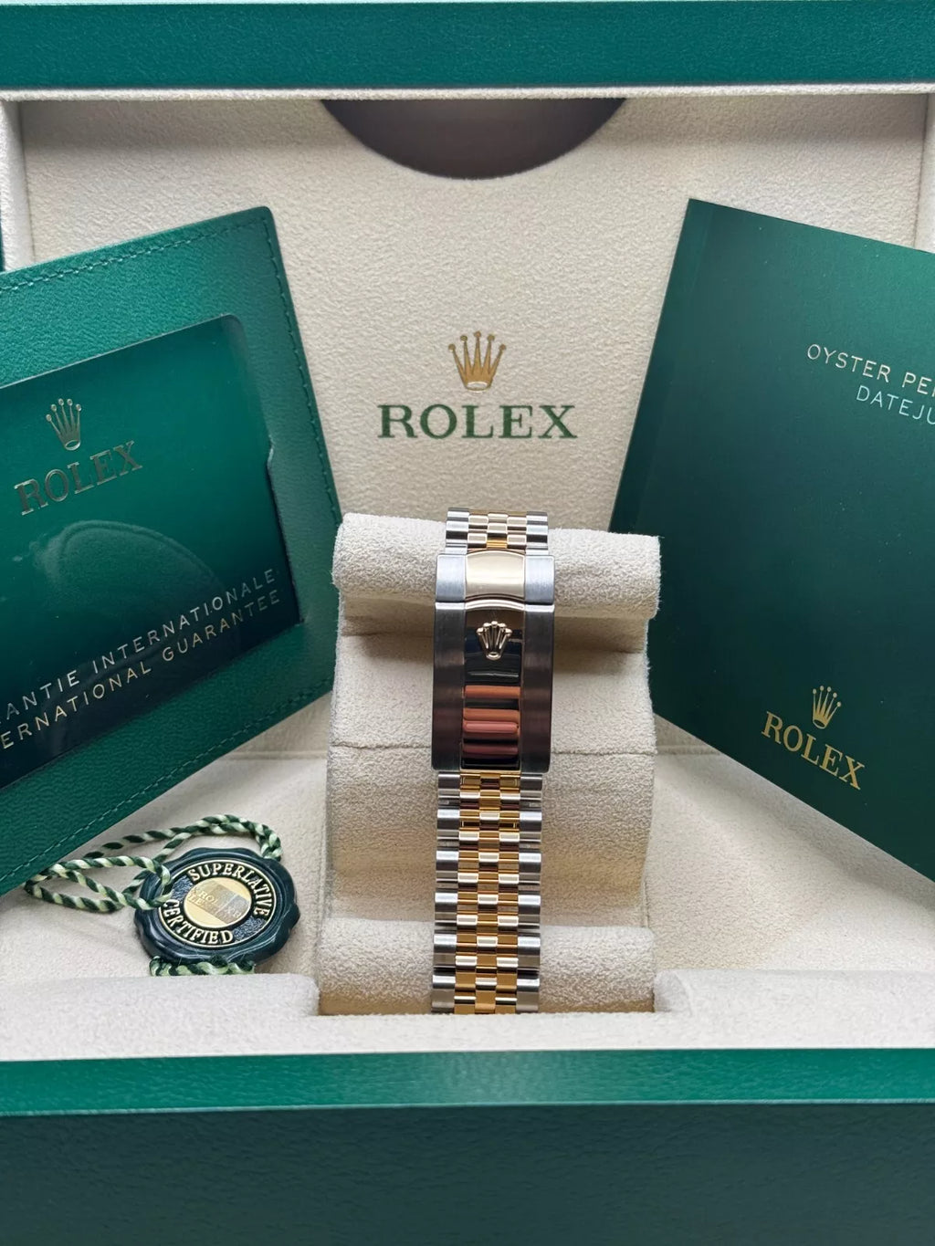 【1:1 Super Clone】  Datejust 41mm 126333 Black Diamond Jubilee Steel and Yellow Gold Men’s Watch