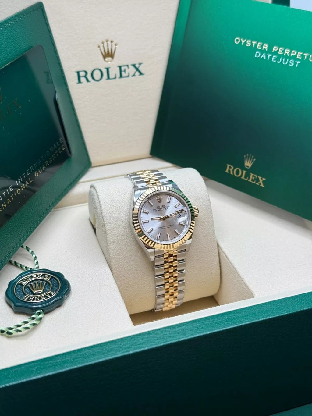 【1:1 Super Clone】 Lady-Datejust 28mm 279173 Silver Index Dial Oyster Bracelet