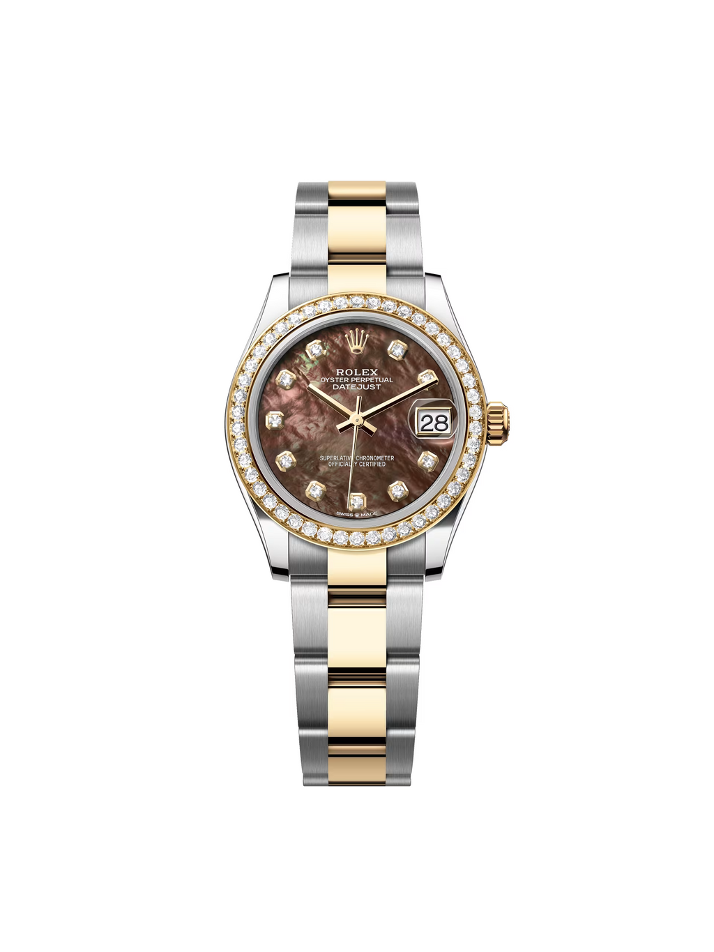 【1:1 Super Clone】 Datejust m278383-0023/0024 31mm Mother of Pearl Dial Oyster Bracelet