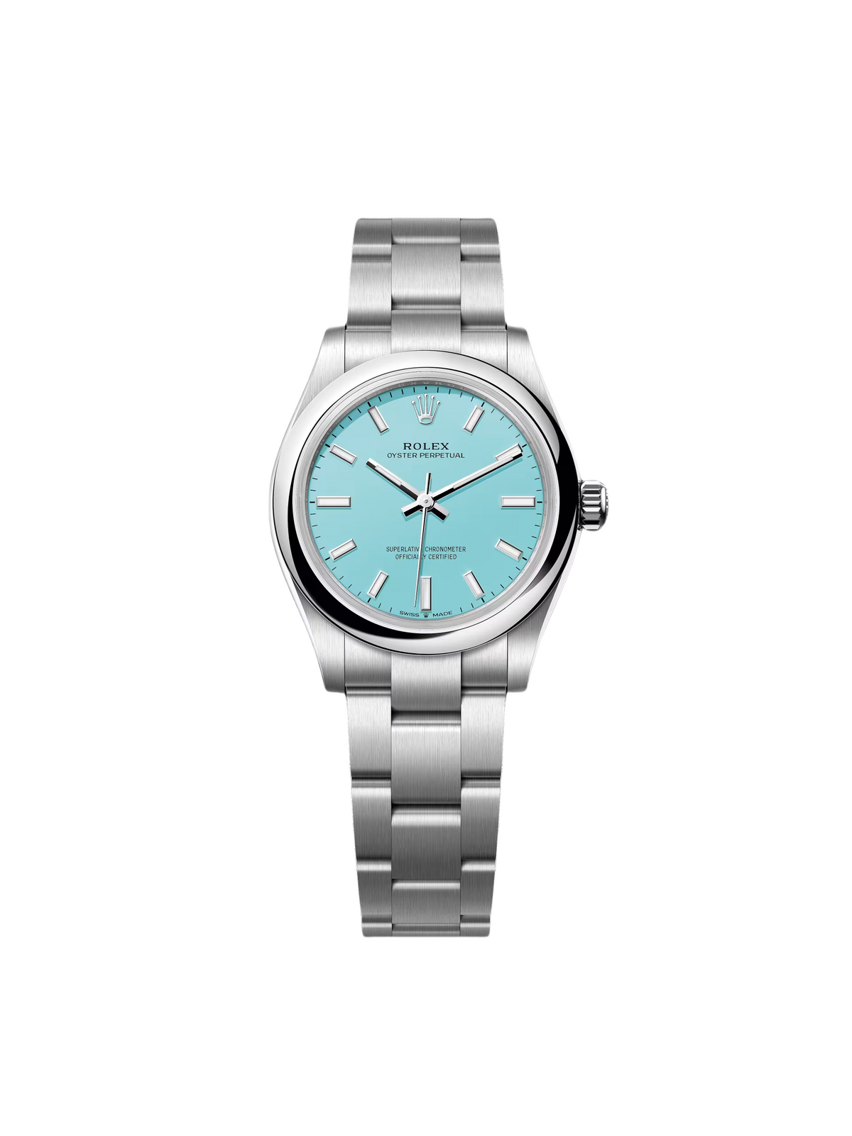【1:1 Super Clone】 Oyster Perpetual 31mm 277200-0007 Turquoise Dial Oyster Bracelet Watch