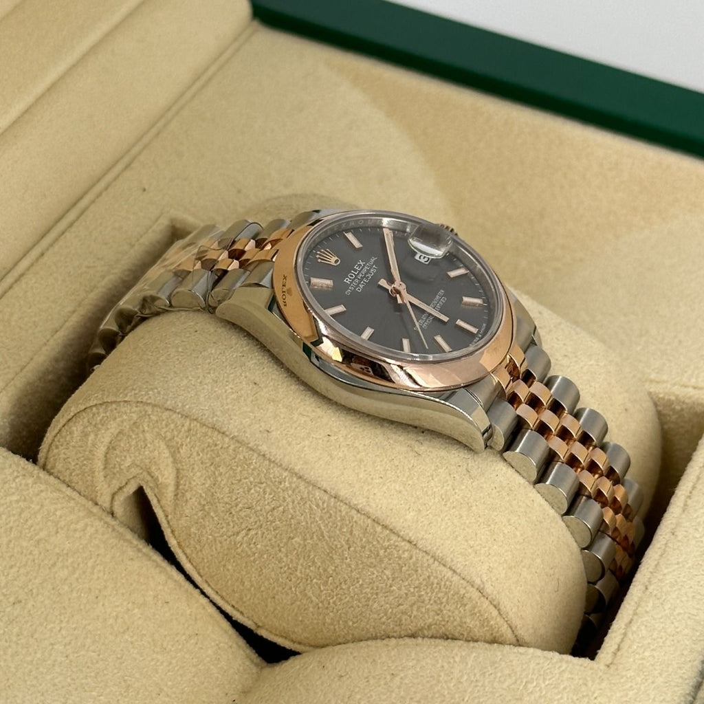 【1:1 Super Clone】 Datejust m278241-0017/0018 Slate 31mm Dial Oyster Bracelet Watch
