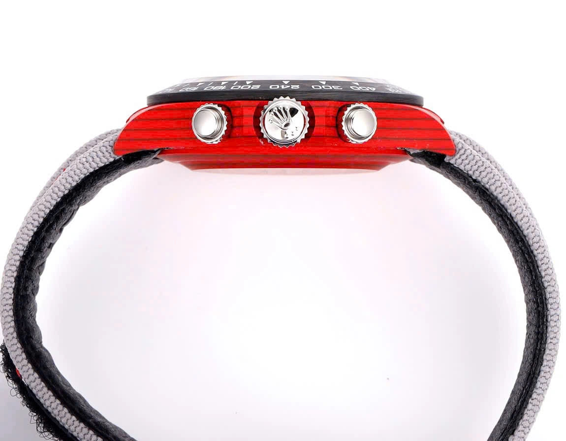【1:1 Super Clone】Rolex Cosmograph Daytona DIW Carbon AVIA Red 40mm Replica 1:1 – Top Quality Version