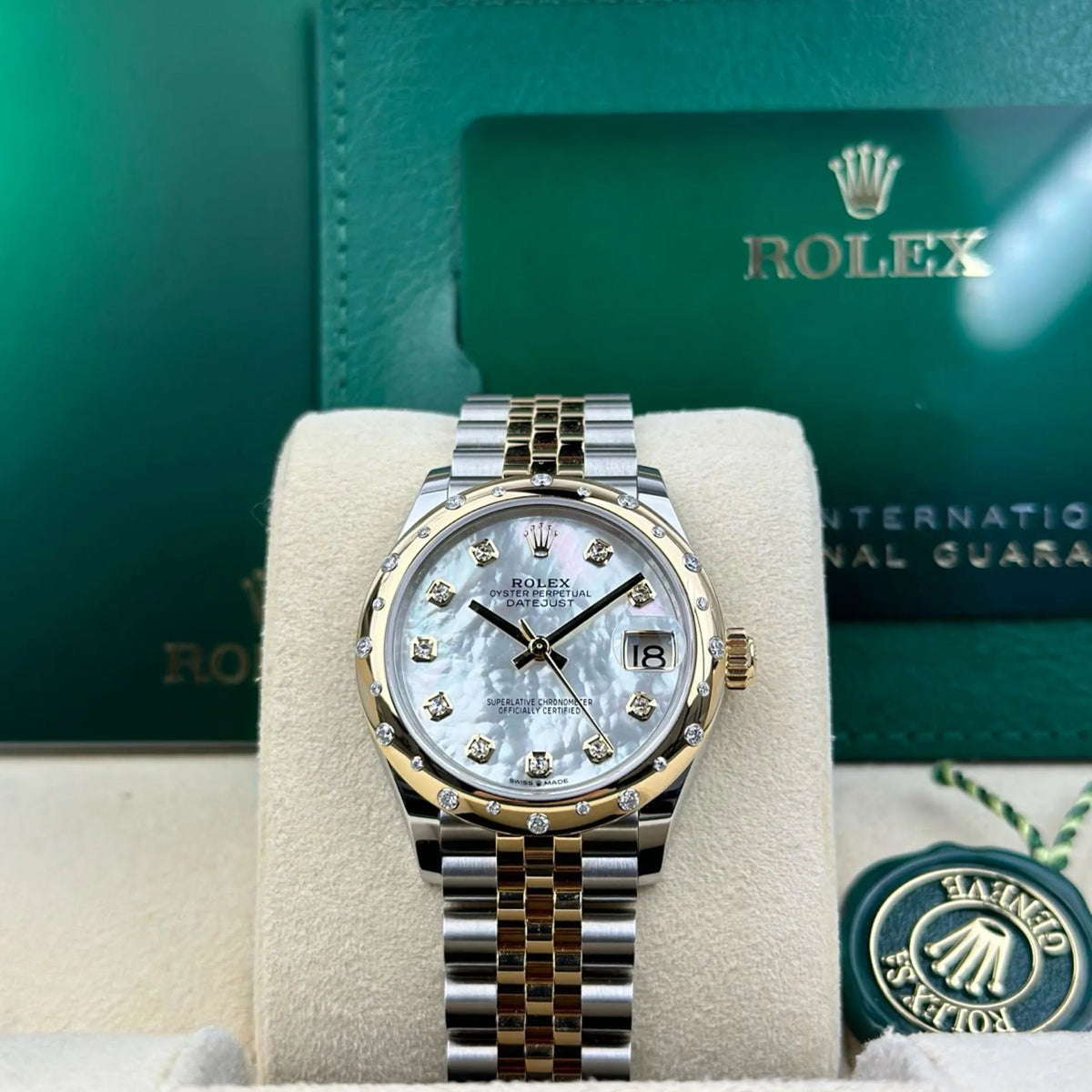【1:1 Super Clone】 Datejust m278341-0025/0026 Mother-of-Pearl Dial 31mm Jubilee Bracelet