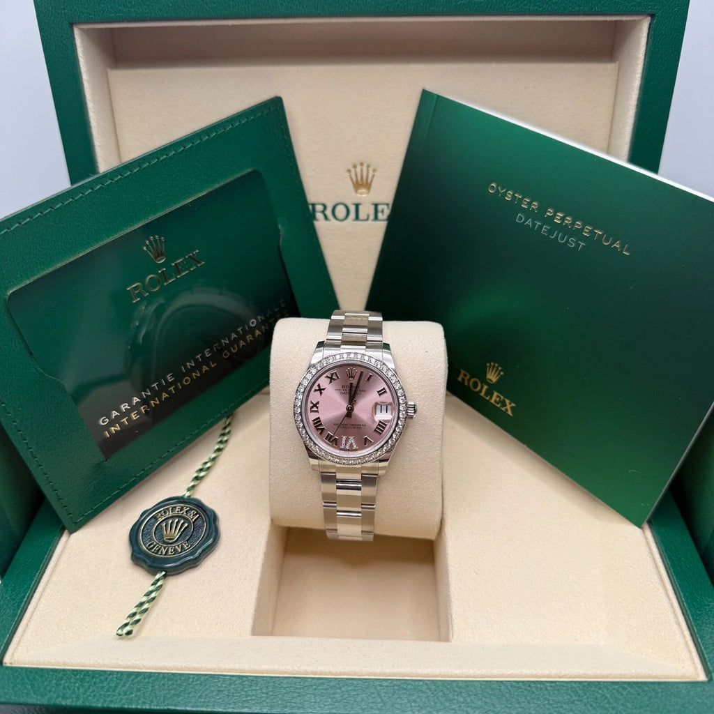 【1:1 Super Clone】 Datejust m278384RBR-0027/0028 Pink 31mm Dial Oyster Watch