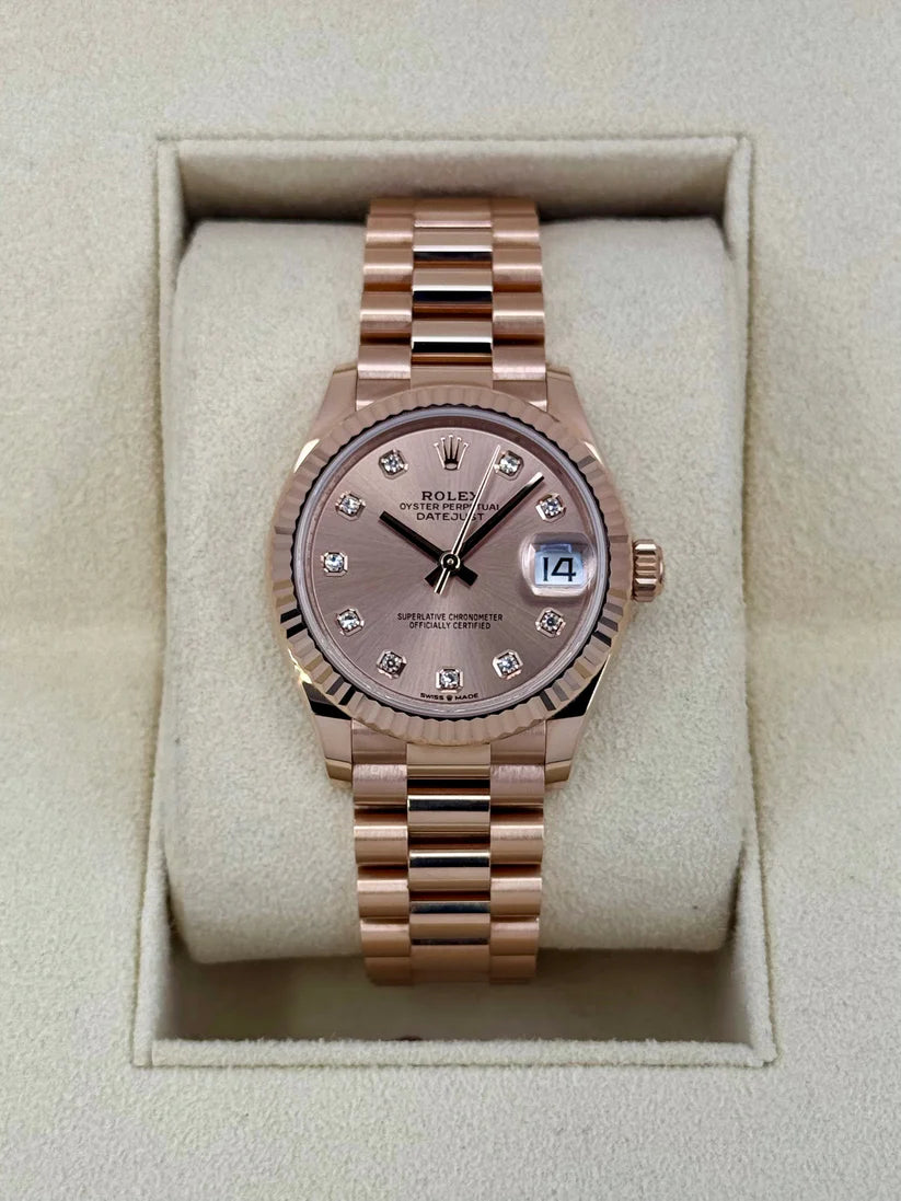 【1:1 Super Clone】 Datejust m278275-0031 Rosé Dial 31mm