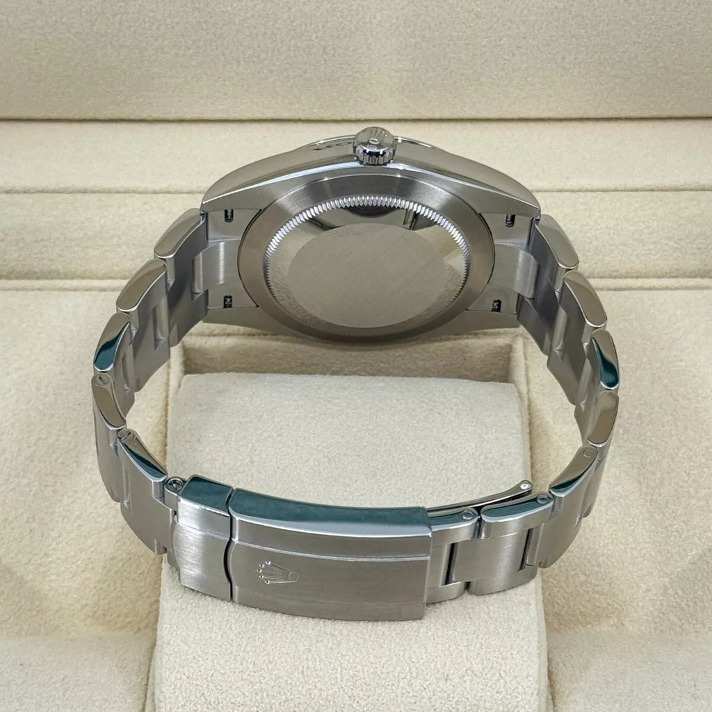 【1:1 Super Clone】 Oyster Perpetual 41mm 124300-0003 Oyster Perpetual Stainless Steel Blue Index Dial Watch