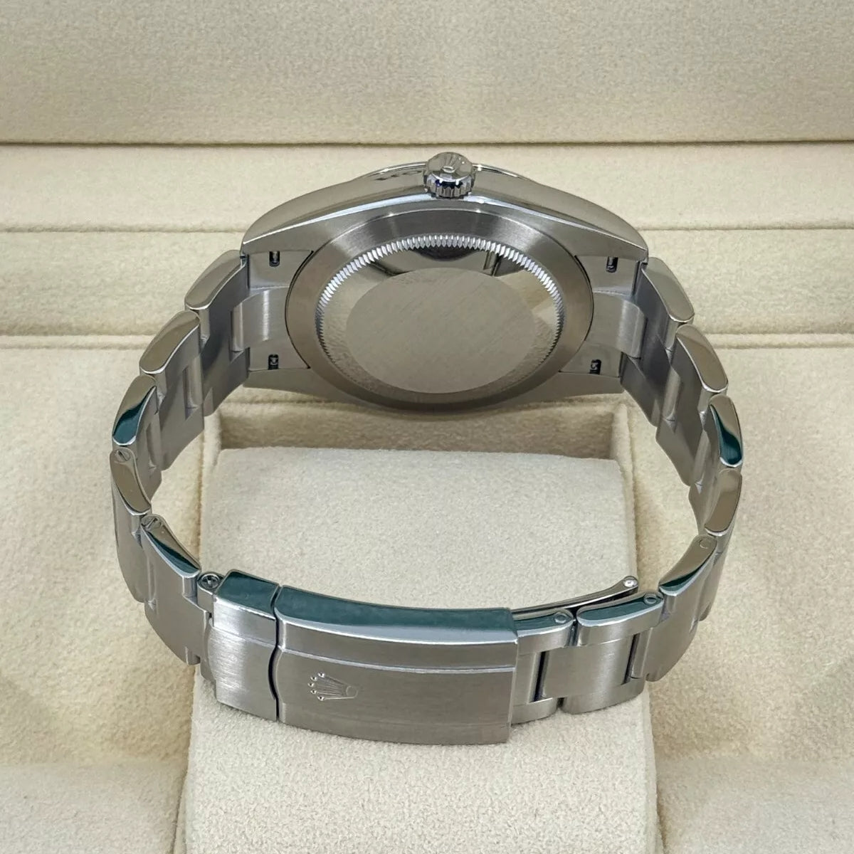 【1:1 Super Clone】 Oyster Perpetual 41mm 124300-0003 Oyster Perpetual Stainless Steel Blue Index Dial Watch