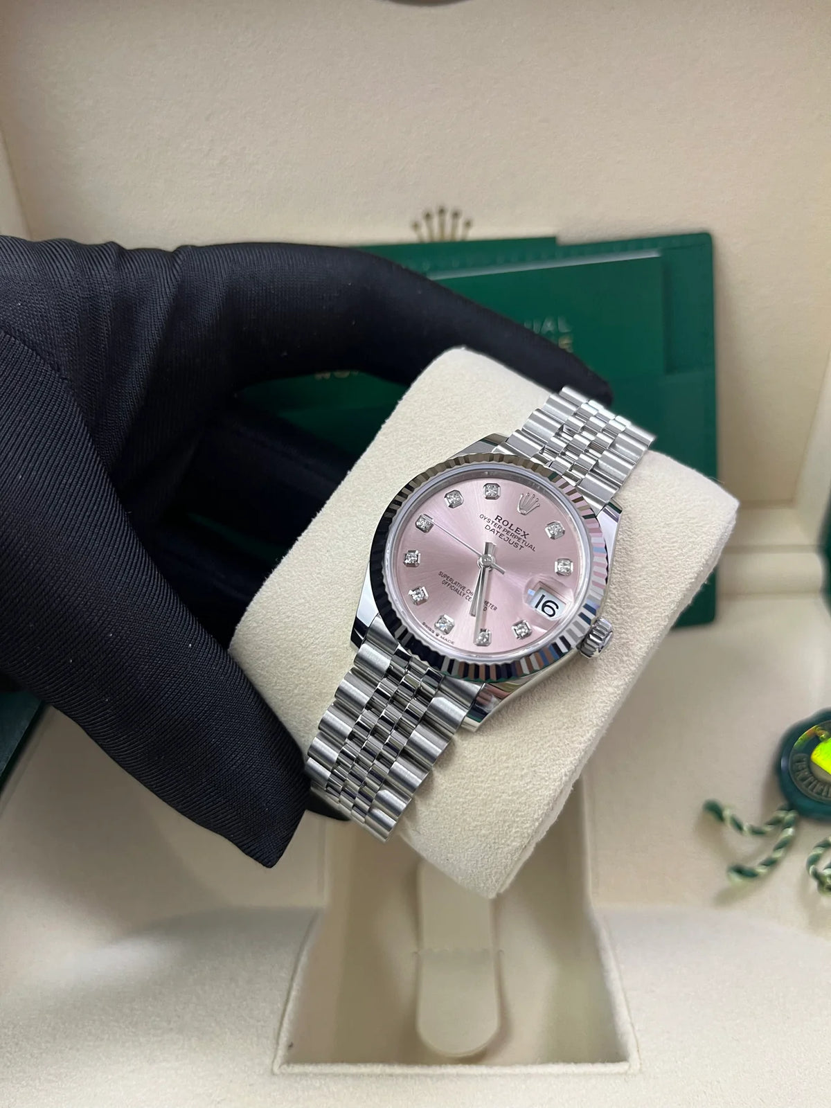 【1:1 Super Clone】 Datejust m278274-0031/0032 Pink 31mm Dial Oyster Watch