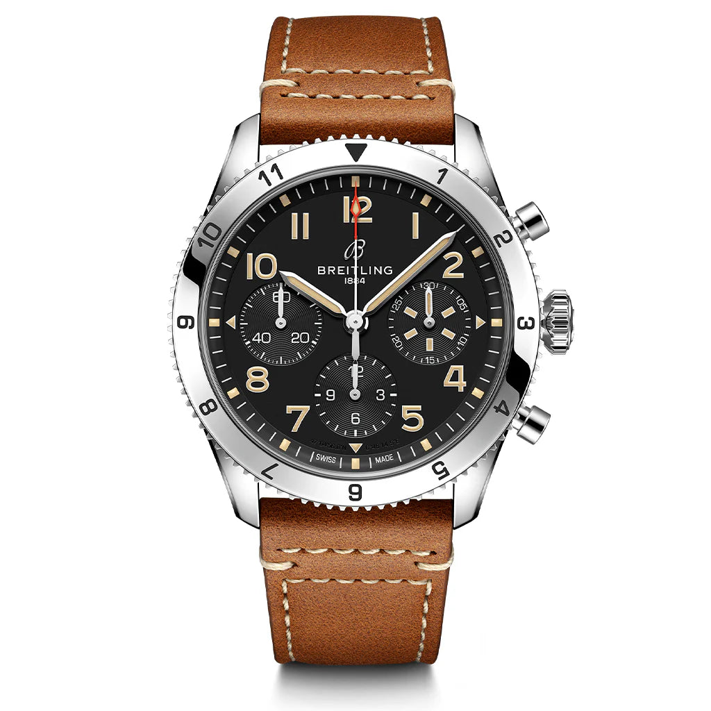 【1:1 Super Clone】Classic AVI Chronograph 42 P-51 Mustang A233803A1B1X1