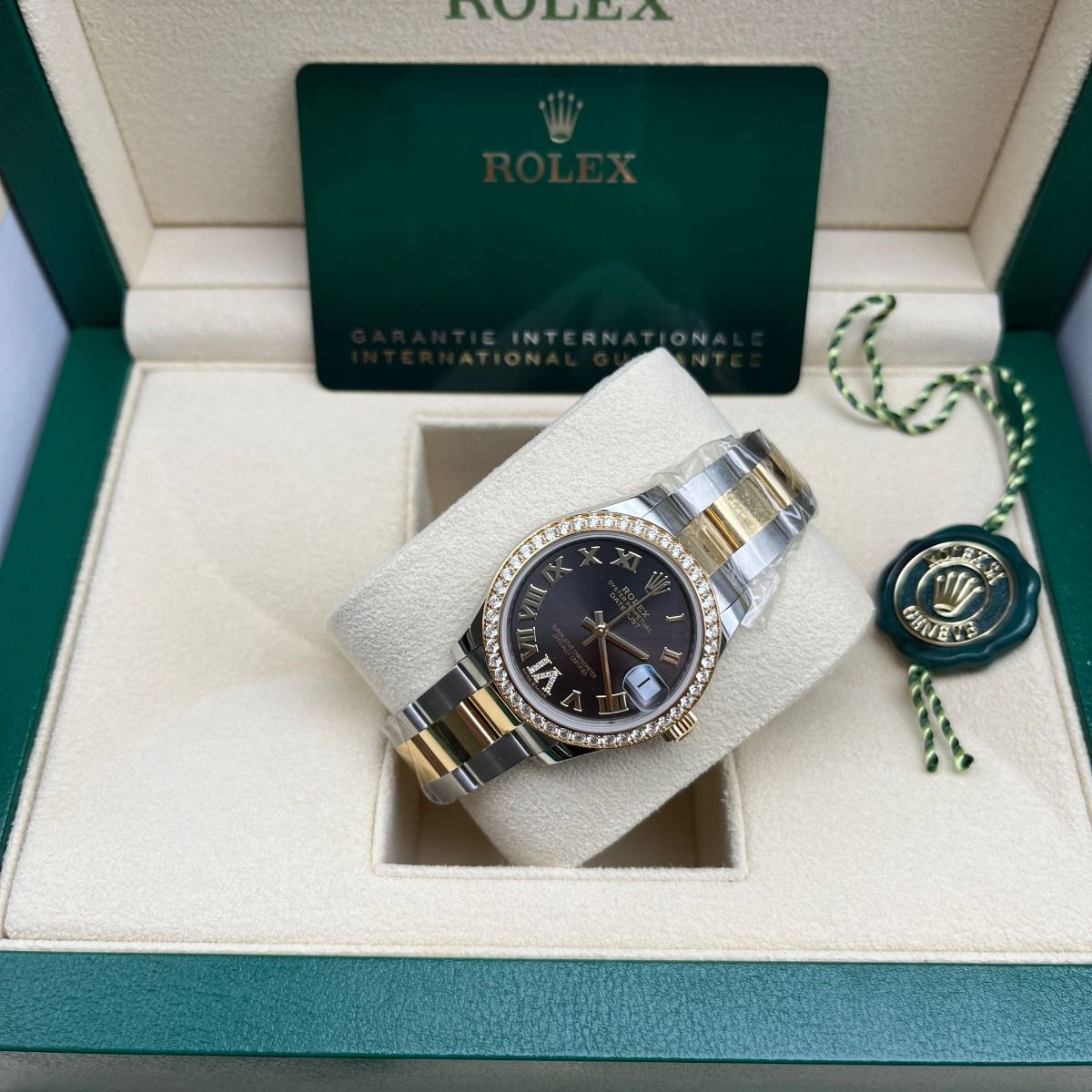 【1:1 Super Clone】 Datejust m278383RBR-0017/0018 31mm Dark Grey Dial Oyster Bracelet