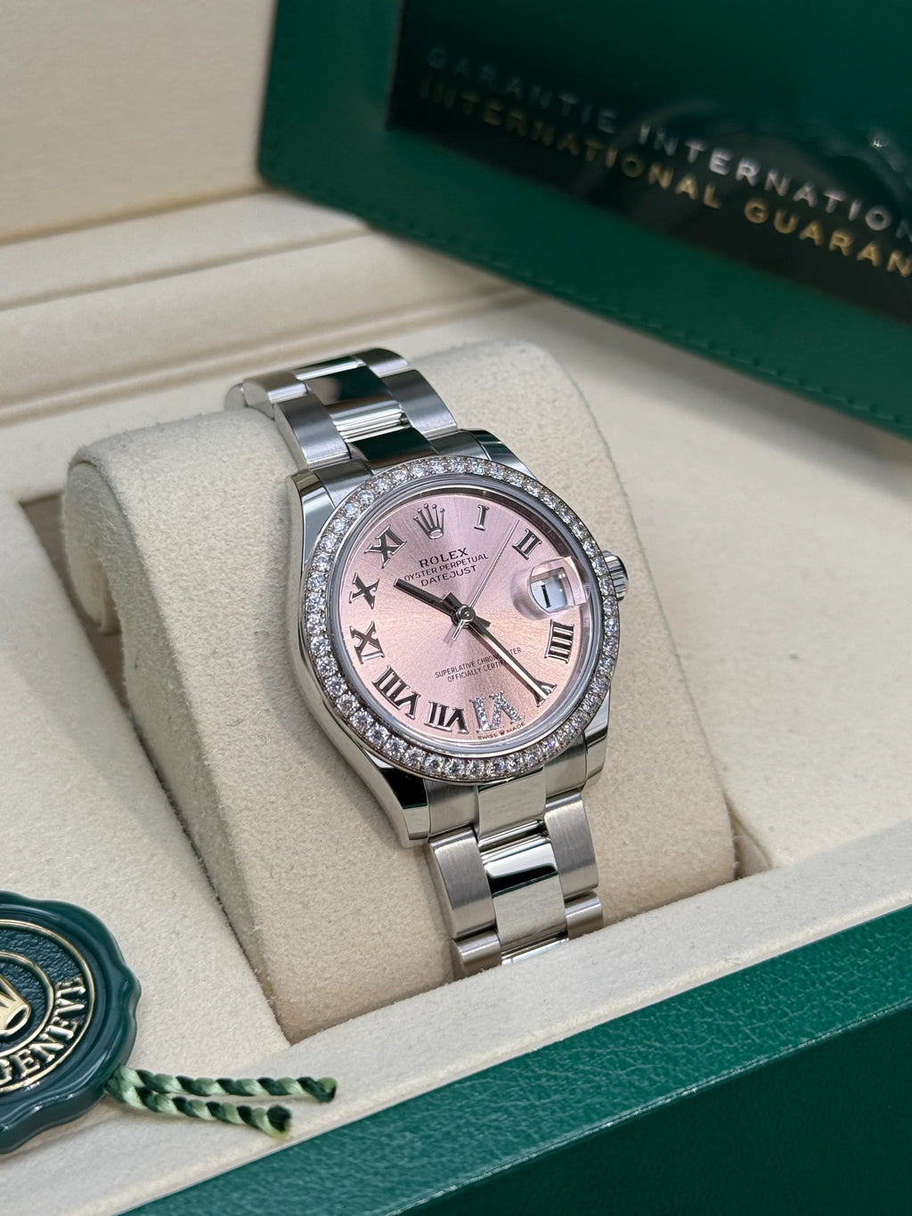 【1:1 Super Clone】 Datejust m278384RBR-0027/0028 Pink 31mm Dial Oyster Watch