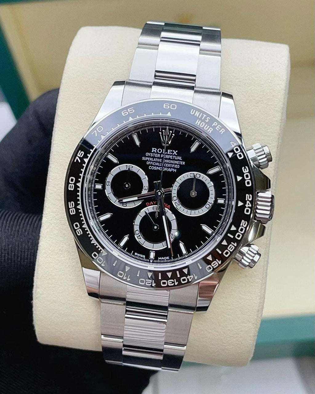 Daytona PANDA Black Dial 40mm m116500LN-0002
