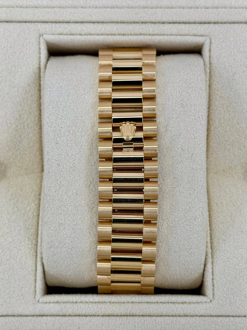 【1:1 Super Clone】 Day-Date 40mm 228398TBR-0036 Diamond Paved Dial President Watch