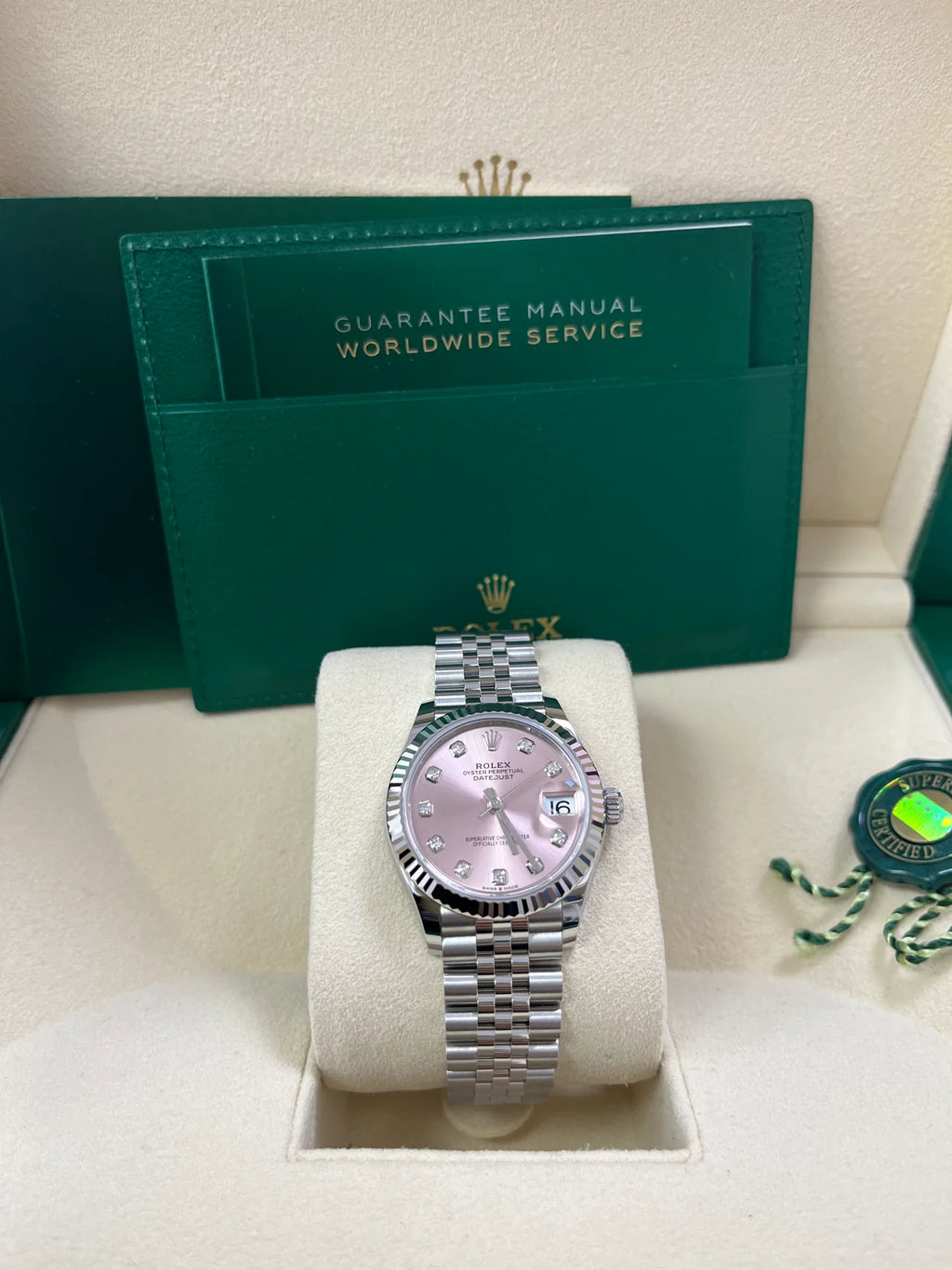 【1:1 Super Clone】 Datejust m278274-0031/0032 Pink 31mm Dial Oyster Watch