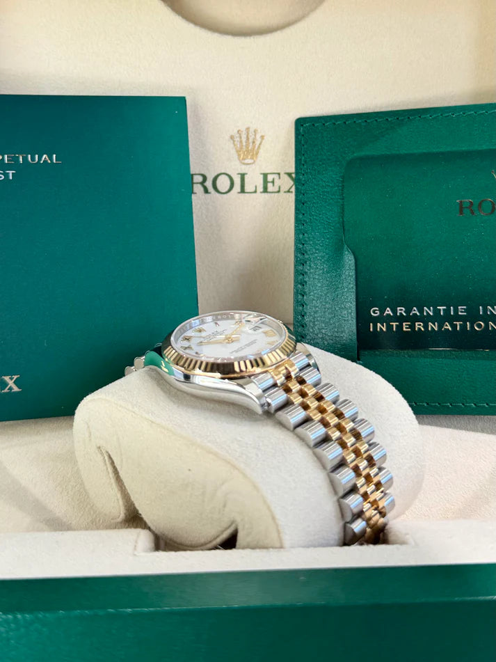 【1:1 Super Clone】 Datejust m278273-0001/0002 31mm White Dial Stainless Steel and Yellow Gold Oyster Watch