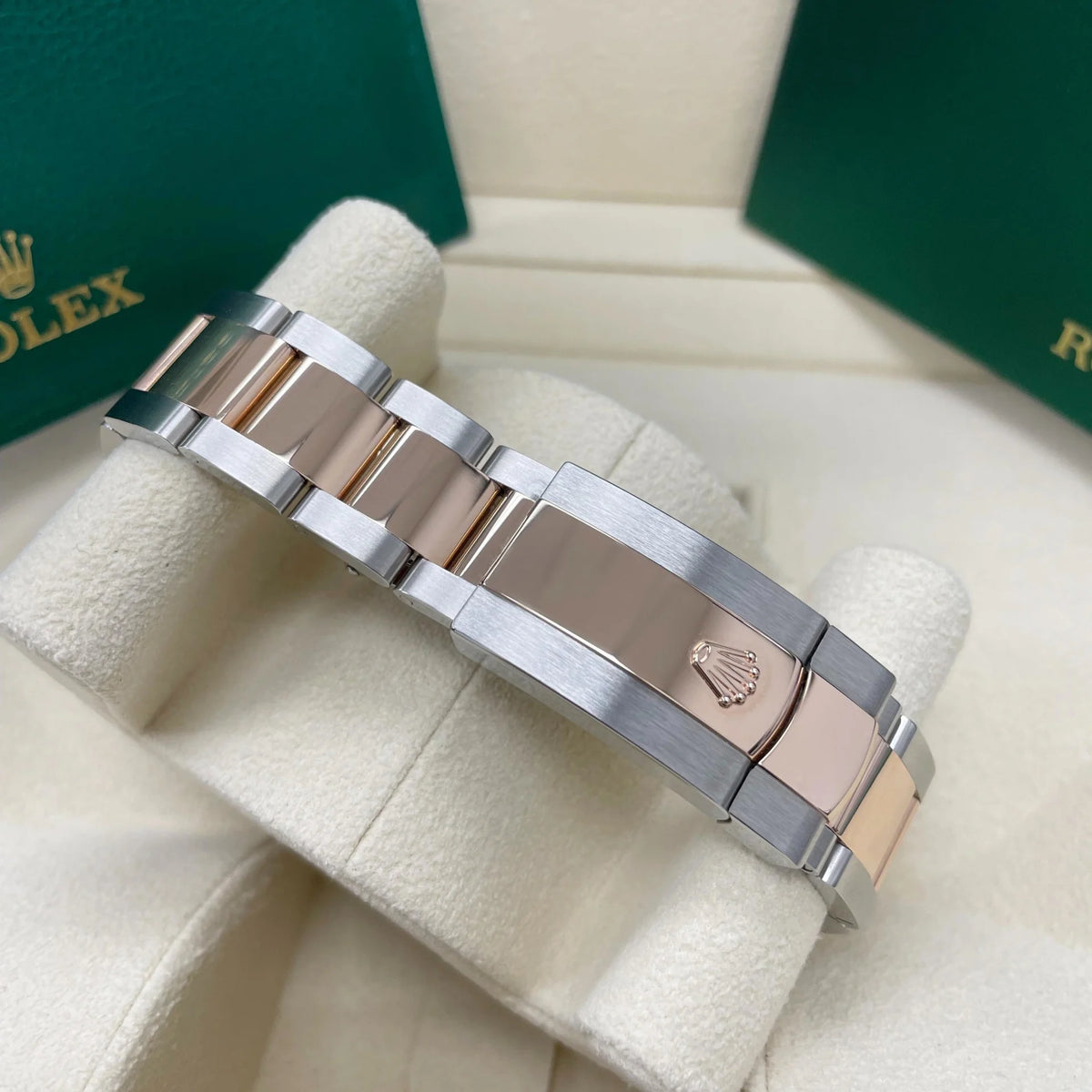 【1:1 Super Clone】 Datejust 41mm 126331 Sundust Diamond Jubilee Steel and Everose Gold Watch