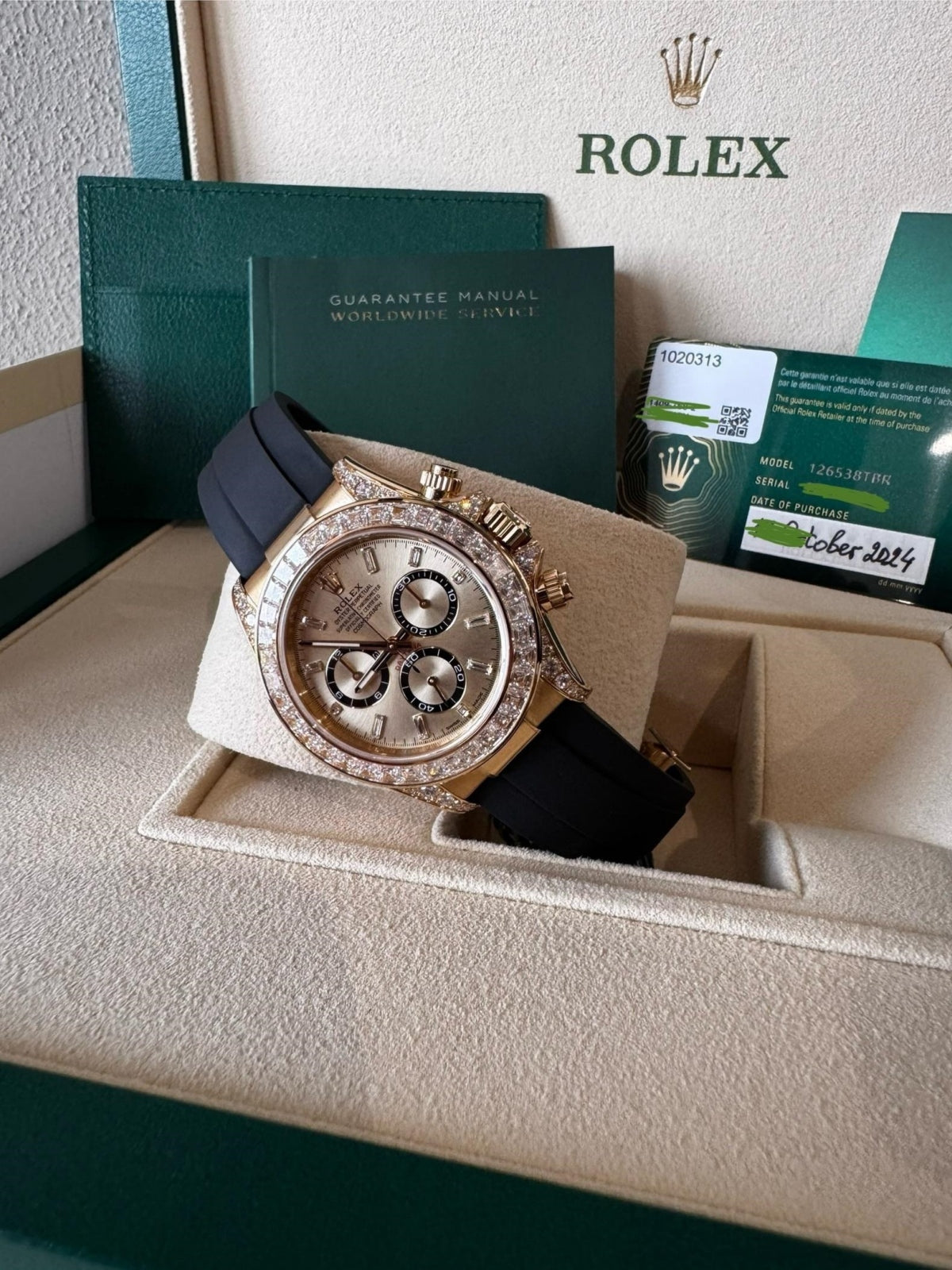【1:1 Super Clone】 Cosmograph Daytona 126538TBR 40mm