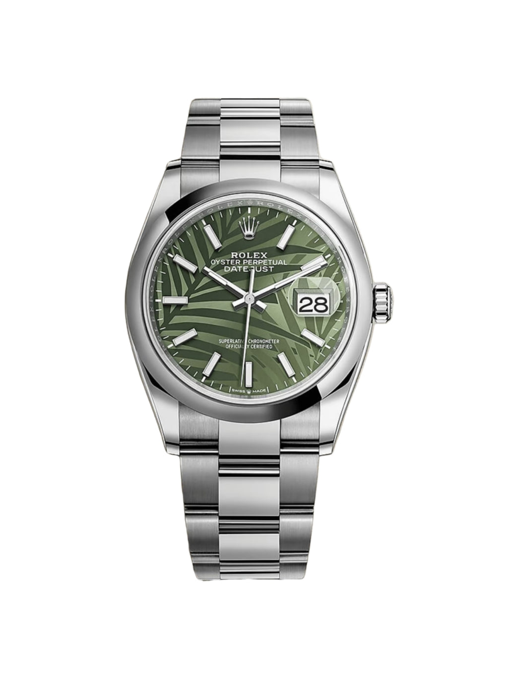 【1:1 Super Clone】  Datejust 36mm 126200 Green Dial Watch
