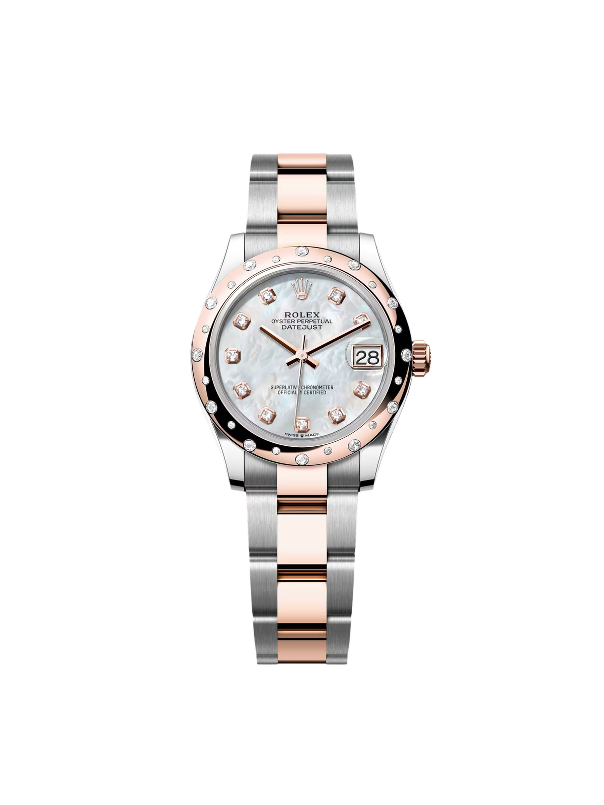 【1:1 Super Clone】 Datejust m278341-0025/0026 Mother-of-Pearl Dial 31mm Jubilee Bracelet