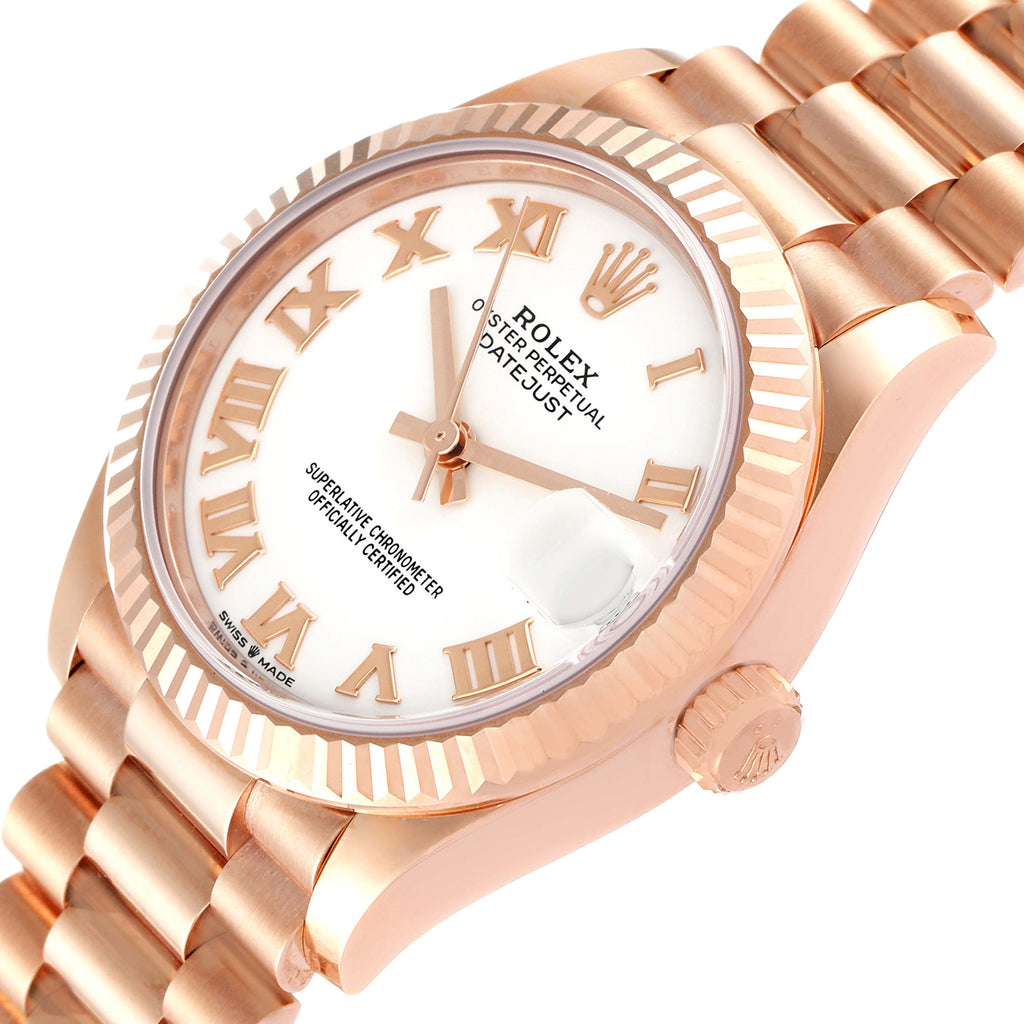【1:1 Super Clone】 Datejust m278275-0019 White 31mm Dial