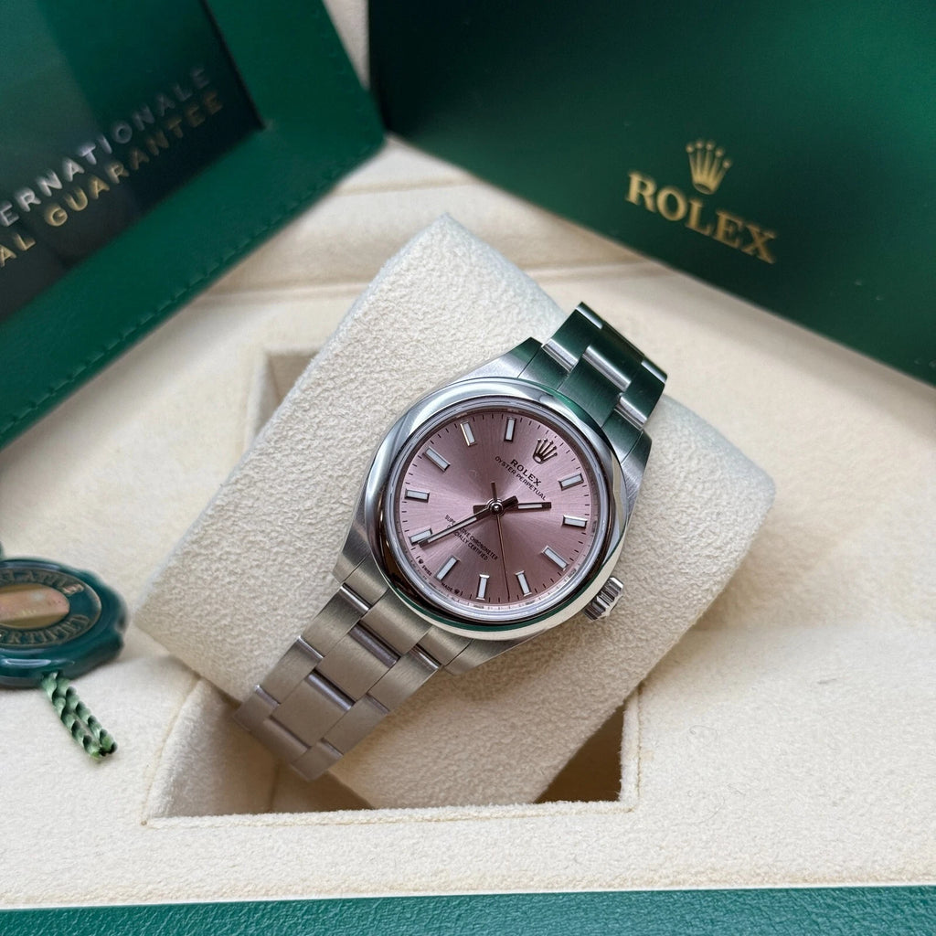 【1:1 Super Clone】 Oyster Perpetual 28mm 276200-0009 Pink Dial Oyster Stainless Steel Bracelet