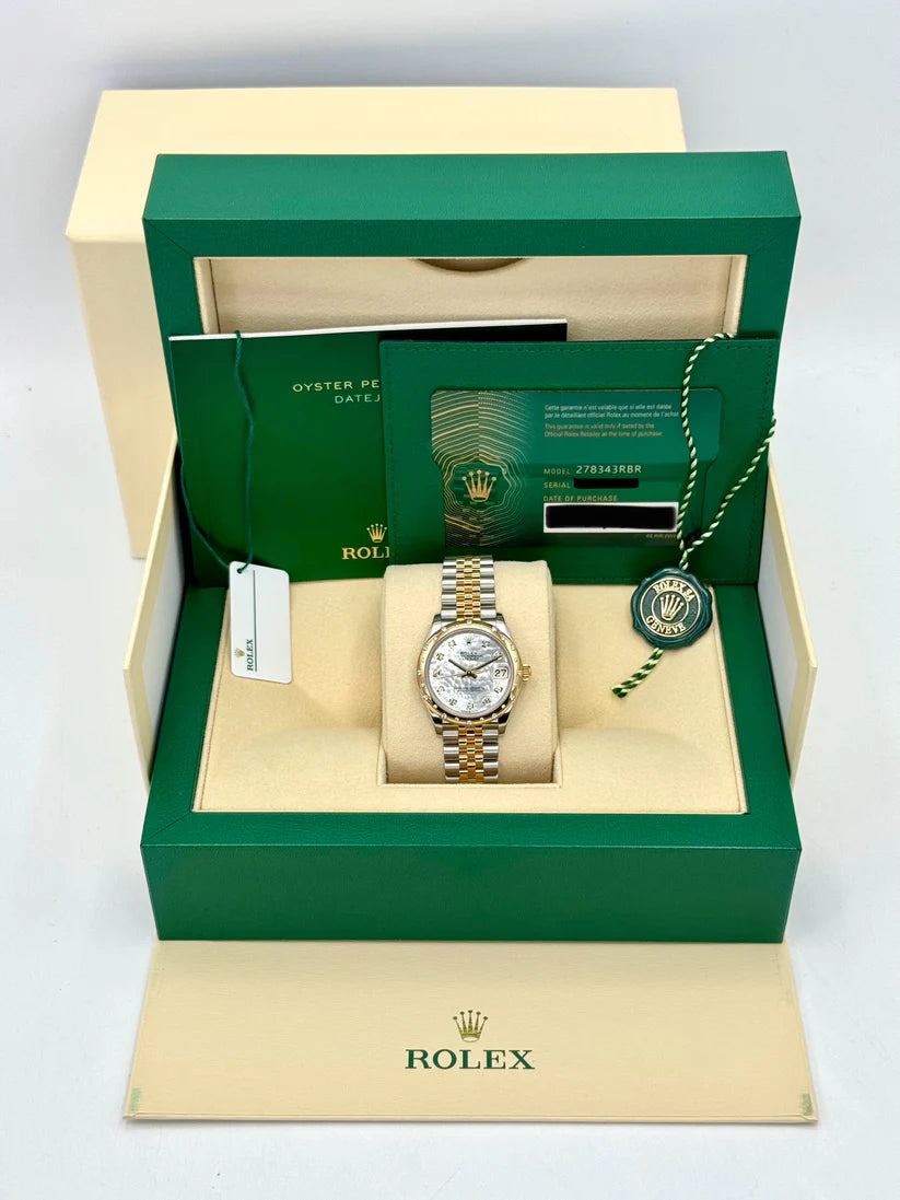 【1:1 Super Clone】 Datejust m278341-0025/0026 Mother-of-Pearl Dial 31mm Jubilee Bracelet