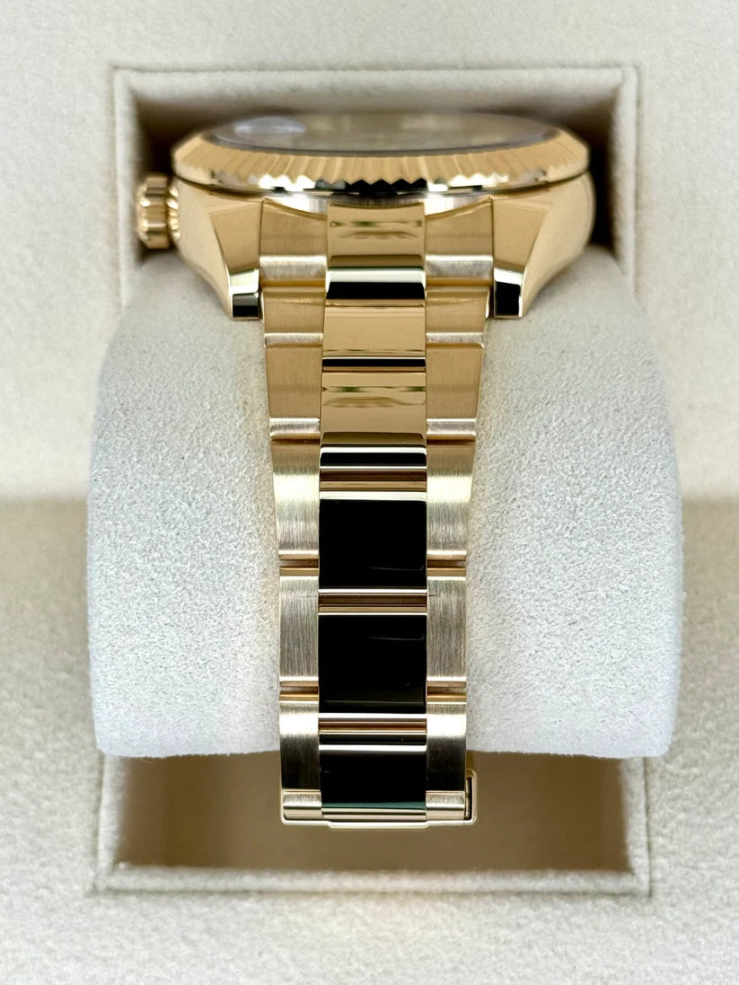 【1:1 Super Clone】  Sky-Dweller 42mm 336938-0003/0006 Yellow Gold White Dial Jubilee